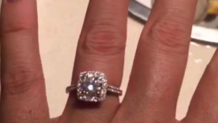 Replace stolen engagement ring campaign photo, 1 of 3