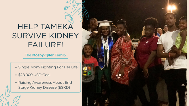 Her Kids Need Their Mom - Help Tameka Survive Kidney Failure campaign photo, 1 of 8