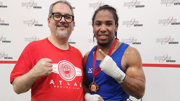 Max get to the Canadian National Boxing chamionships campaign photo, 1 of 3
