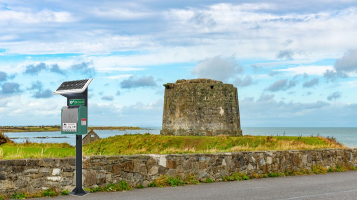 Solar Powered Defibrillator at Martello Tower Balbriggan campaign photo, 1 of 6