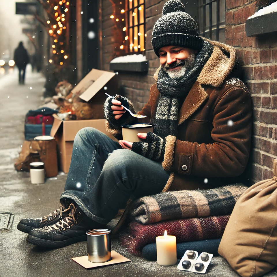 Giving back to the homeless for Christmas